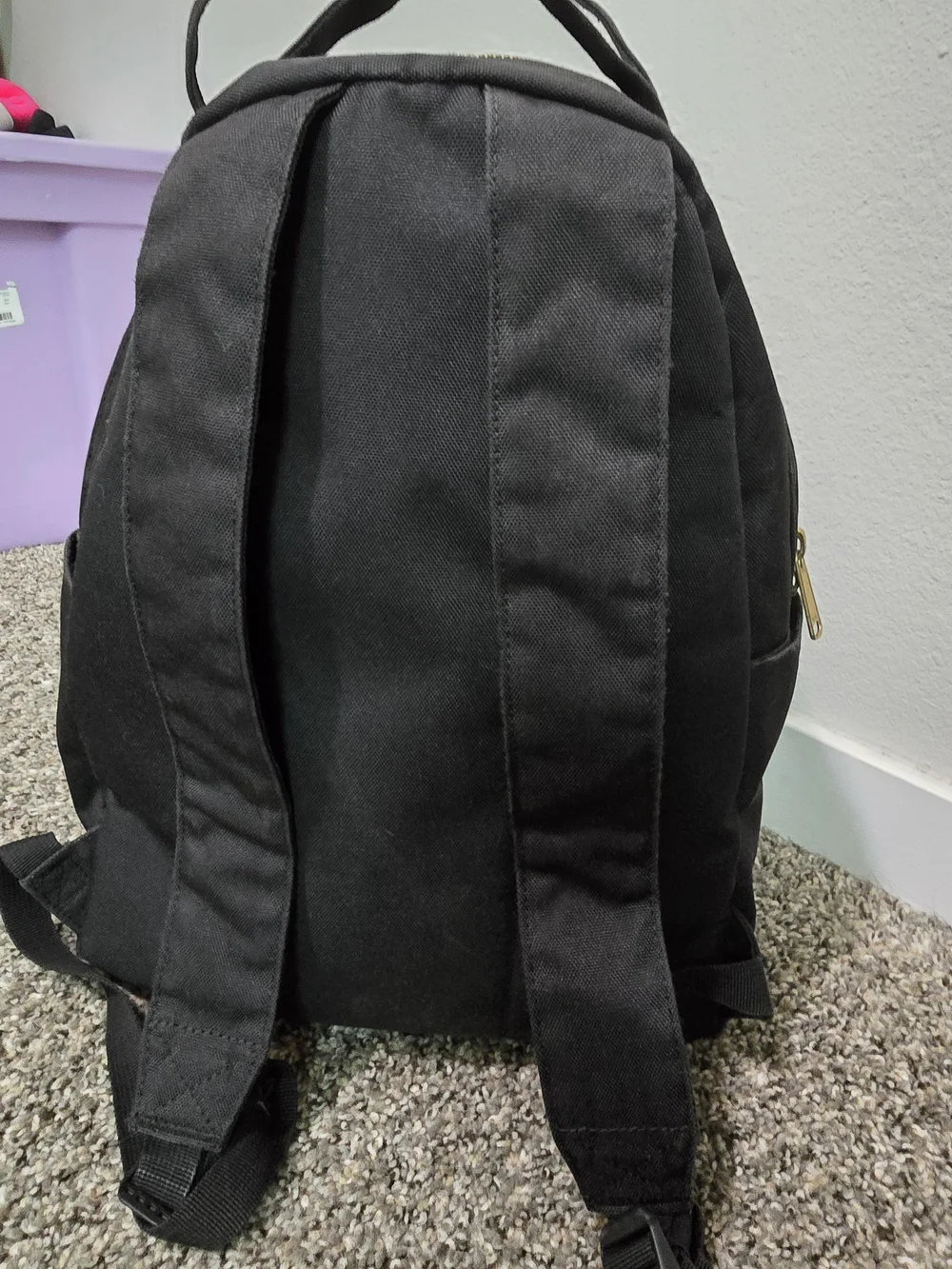 Herschel Supply Company Black Canvas Backpack
